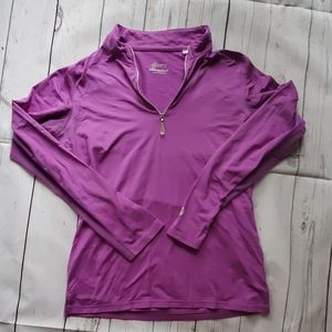 Bette & Court Mock Long Sleeve Size S